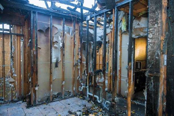 Professional Smoke Damage Removal technician working in Manville, NJ